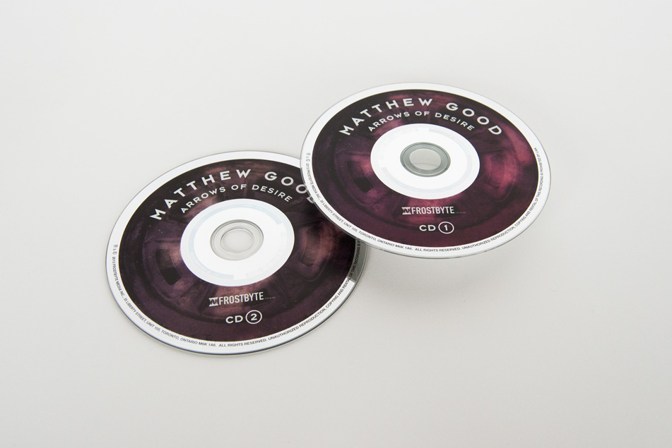 Matthew Good Arrows Of Desire CD Design