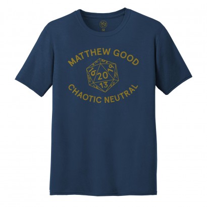 Matthew Good Chaotic Neutral Shirt