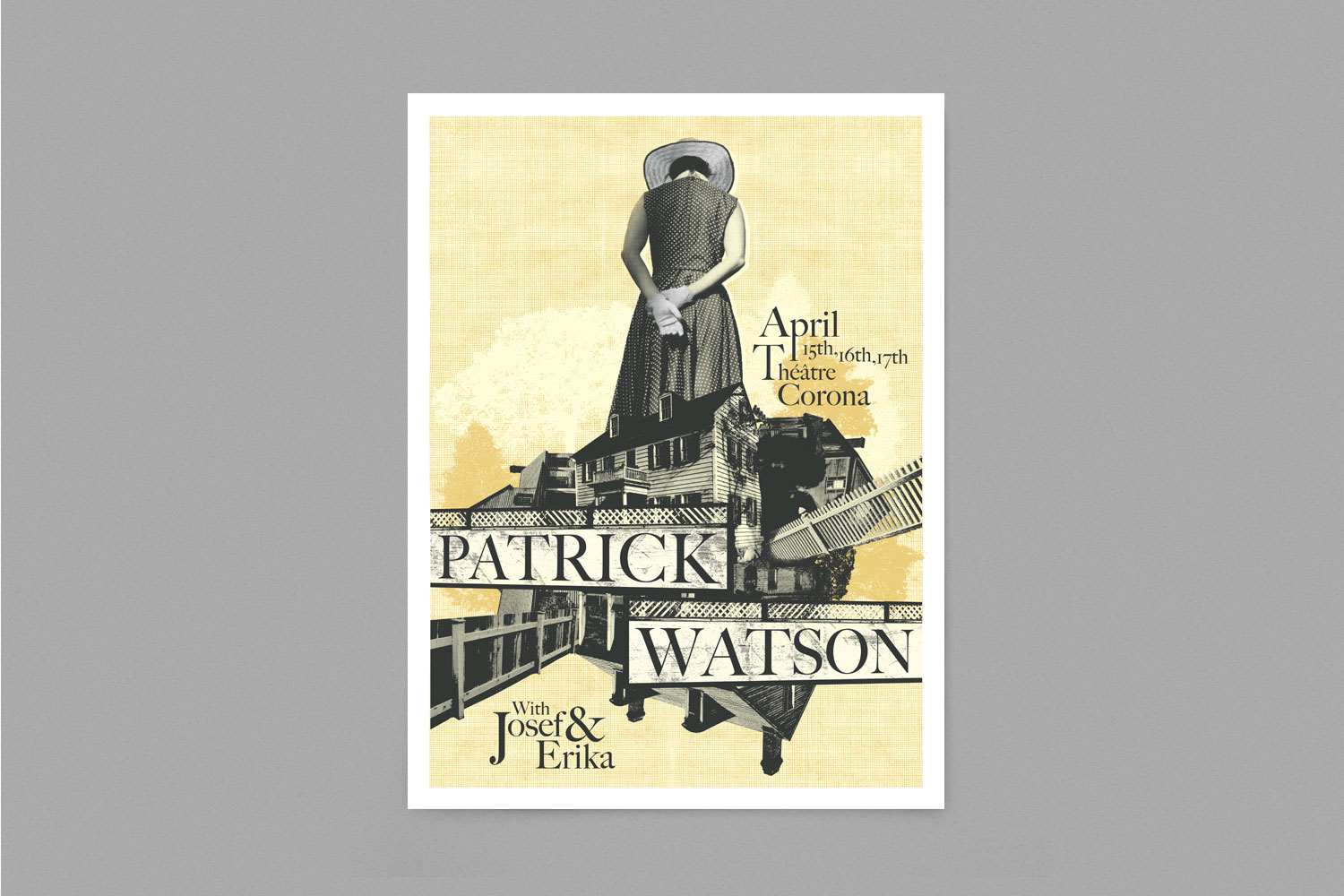 Patrick Watson Adventures In Your Own Backyard Poster Design