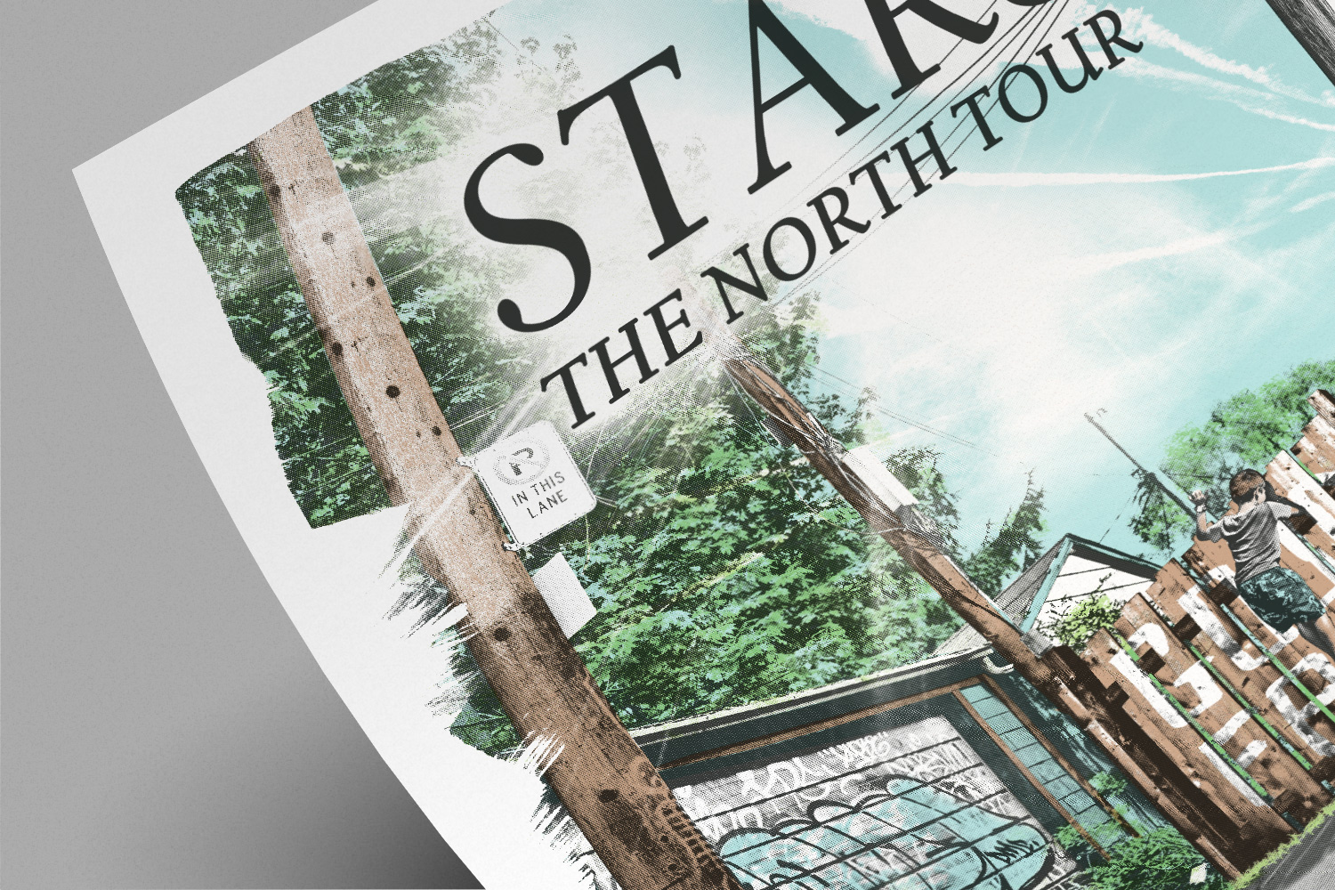 Stars The North Poster Design