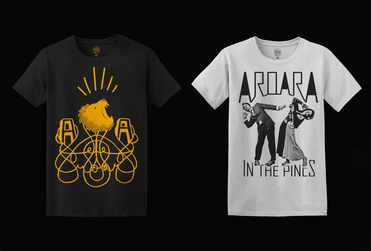 AroarA In the Pines t-shirt Design