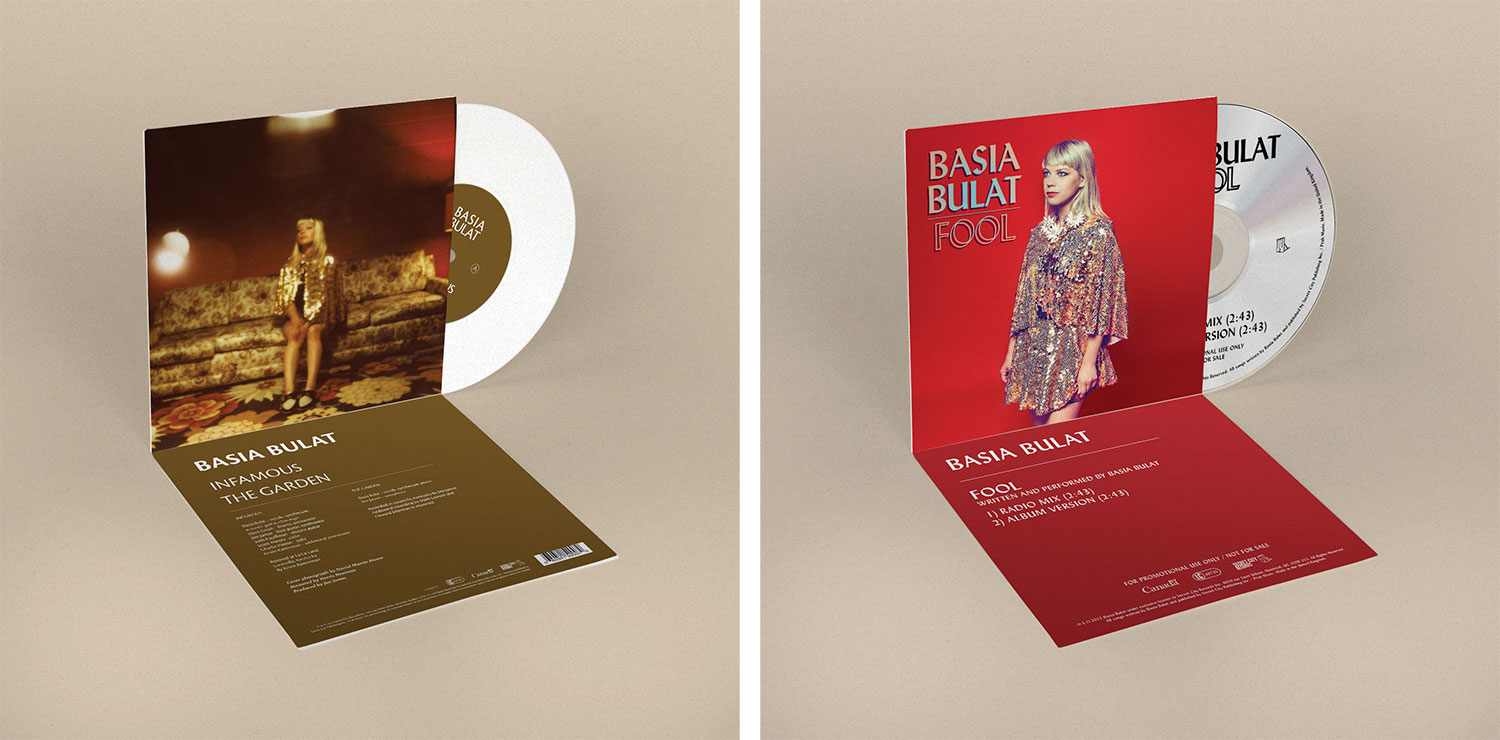 Basia Bulat Fool Single and infamous single vinyl