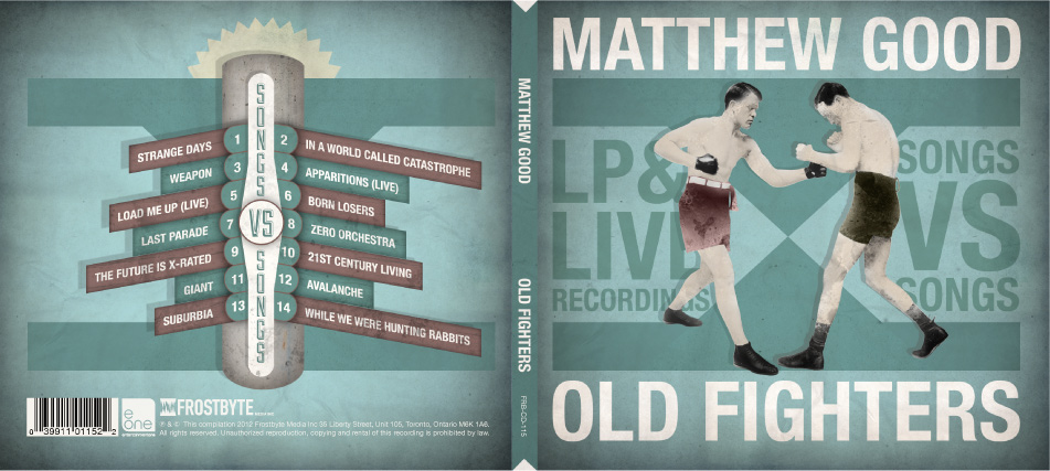 Matthew Good Old Fighters CD Design